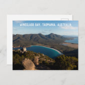Wineglassbaai, Tasmanië, Australië Briefkaart (Voorkant / Achterkant)