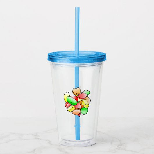 Winegums Acryltumbler Acryl Drinkbeker (Voorkant)