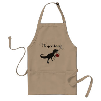 Wineosaur Apron Standaard Schort