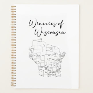Wineries van Wisconsin Planner
