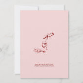 Winery Bachelorette Party 4 Wine Tasting Scorecard (Achterkant)