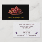 Winery en Cafe Visitekaartje (Voorkant / Achterkant)