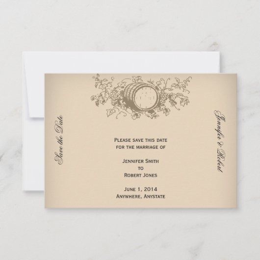  Winery Save the Date (Voorkant)