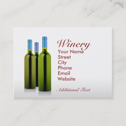 Winery Visitekaartje (Voorkant)