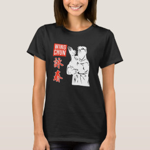Wing Chun Chinese Shaolin Master China Wing Tsun T-shirt