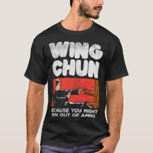 Wing Chun Fighter Chinese Martial Arts Grappig cit T-shirt