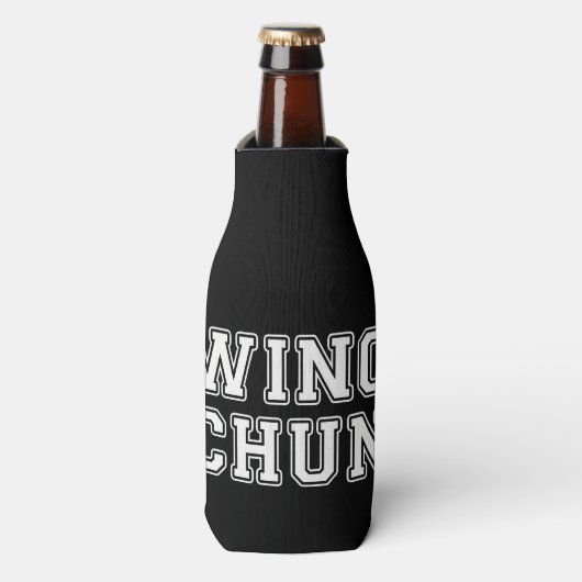 Wing Chun Flesjeskoeler (Fles Voorkant)