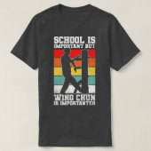 Wing Chun Kung Fu 2 T-shirt (Design voorkant)