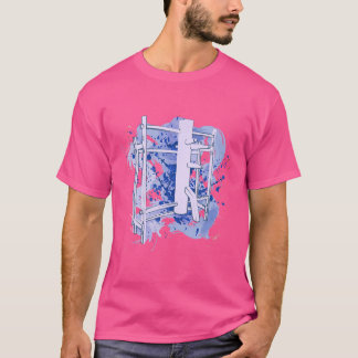 Wing Chun Kung Fu Mook Jong Houten Dummy Ving Tsun T-shirt