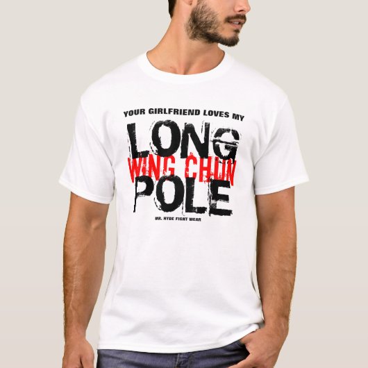 WING CHUN LONG POLE T-SHIRT (Voorkant)