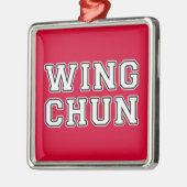 Wing Chun Metalen Ornament (Links)