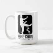 Wing Chun Practitioner "Ip Man Style" Koffiemok (Links)