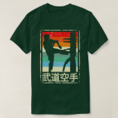 Wing Chun Retro Martial Arts Kung Fu Training T-shirt (Design voorkant)
