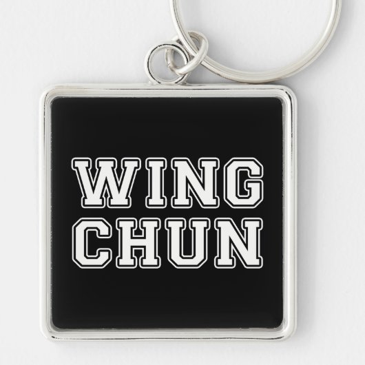 Wing Chun Sleutelhanger (Voorkant)