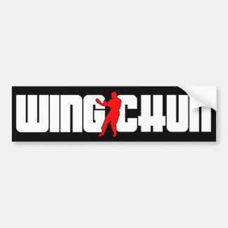 Wing Chun-systeem Bumpersticker