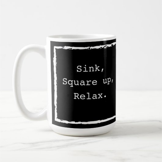 Wing Chun Training Mug (Sombre) (Gauche)