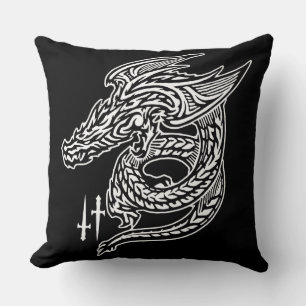 Wing Dragon Grade A Cotton Sierkussen 20x20