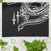 Wing Dragon Serviettes de cuisine (Plié)