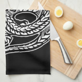Wing Dragon Serviettes de cuisine (Quart Plié)