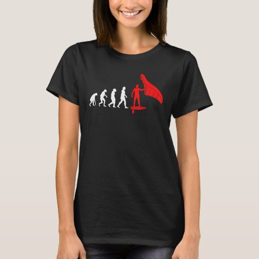 Wing Folie Evolution Wing Surf Monkey Wingfoil T-shirt (Voorkant)