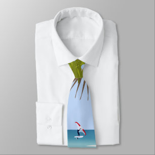 Wing Folie Surfers Pandanus Tree op het strand Stropdas
