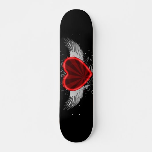 Wing Heart Skateboard (Voorkant)
