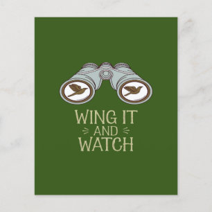 Wing It en kijken naar Birdwatching Natuur Adventu