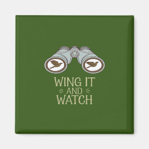 Wing It en kijken naar Birdwatching Natuur Adventu Magneet