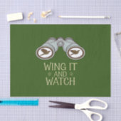 Wing It en kijken naar Birdwatching Natuur Adventu Tissuepapier (Craft)