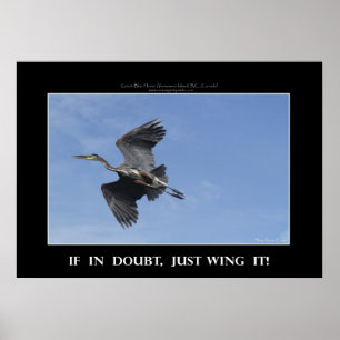 WING IT Foto Poster