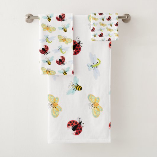 Wing-Nutz™_Fluttering Buddies_zoete en schattige i Bad Handdoek (Insitu)