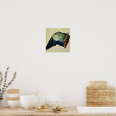 Wing of a Blue Roller, 1512 Poster (Keuken)