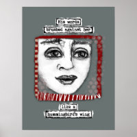 Wing Poster Wall Art van mensvogels