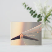 Wing Sunset 2 Briefkaart (Staand voorkant)