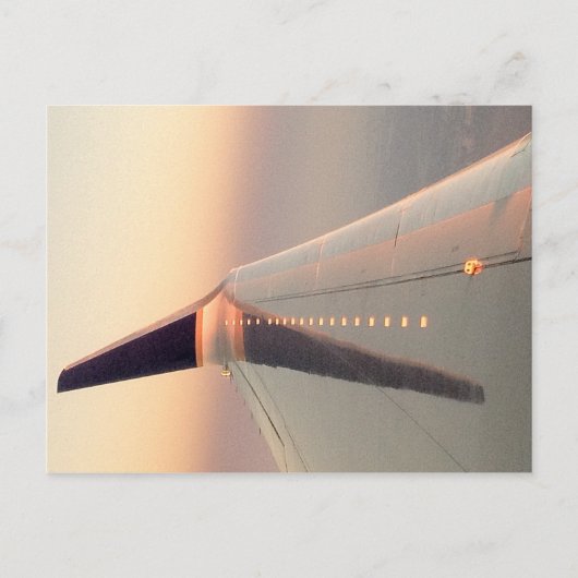 Wing Sunset 2 Briefkaart (Voorkant)