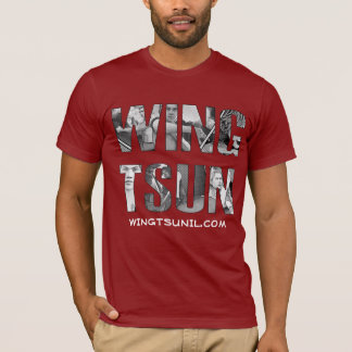 Wing Tsun Illinois Red T-shirt met stripboek invul