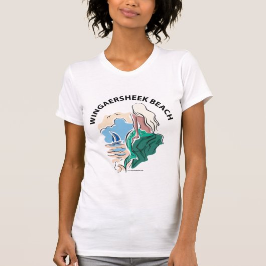 Wingaersheek Beach Mermaid Tanktop (Voorkant)