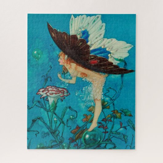 Wingd Fairy van Harold Gaze - Legpuzzel (Verticaal)