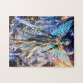 Winged Alien Warrior Puzzle Legpuzzel (Horizontaal)