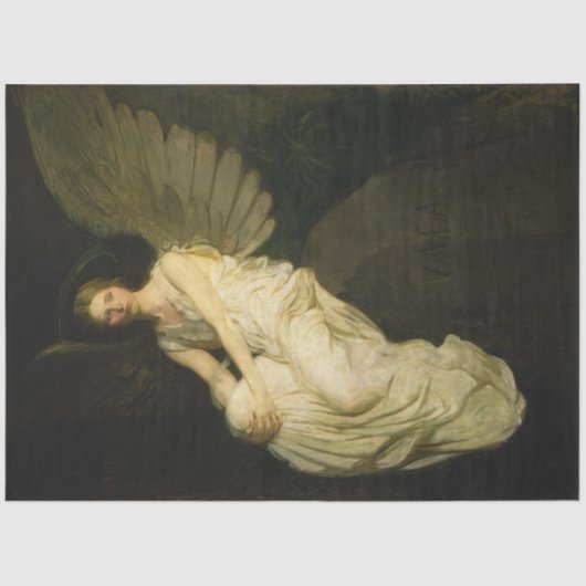 Winged Angel door Abbott H. Thayer Tissuepapier (Voorkant)