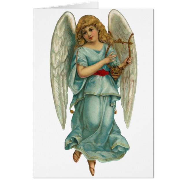 Winged Angel en Harp (Voorkant)