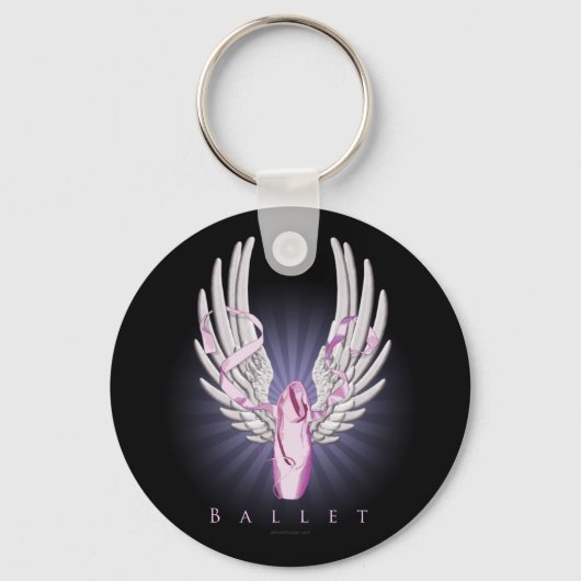Winged ballet (Dance) Sleutelhanger (Voorkant)
