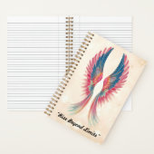 "Winged Divine Power" Notitieboek (Binnen)