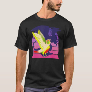 Winged dragon I, die de groene gekauwde ananas sch T-shirt