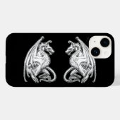 Winged dragons Case-Mate iPhone case (Achterkant (horizontaal))