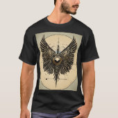 Winged Freedom grafisch T-shirt (Voorkant)