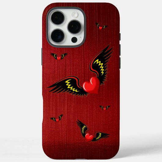 Winged hart Case-Mate iPhone case (Achterkant)