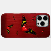 Winged hart Case-Mate iPhone case (Achterkant (horizontaal))