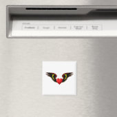 Winged hart magneet (Insitu (Vaatwasser))