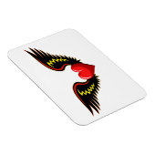 Winged hart magneet (Rechterzijde)